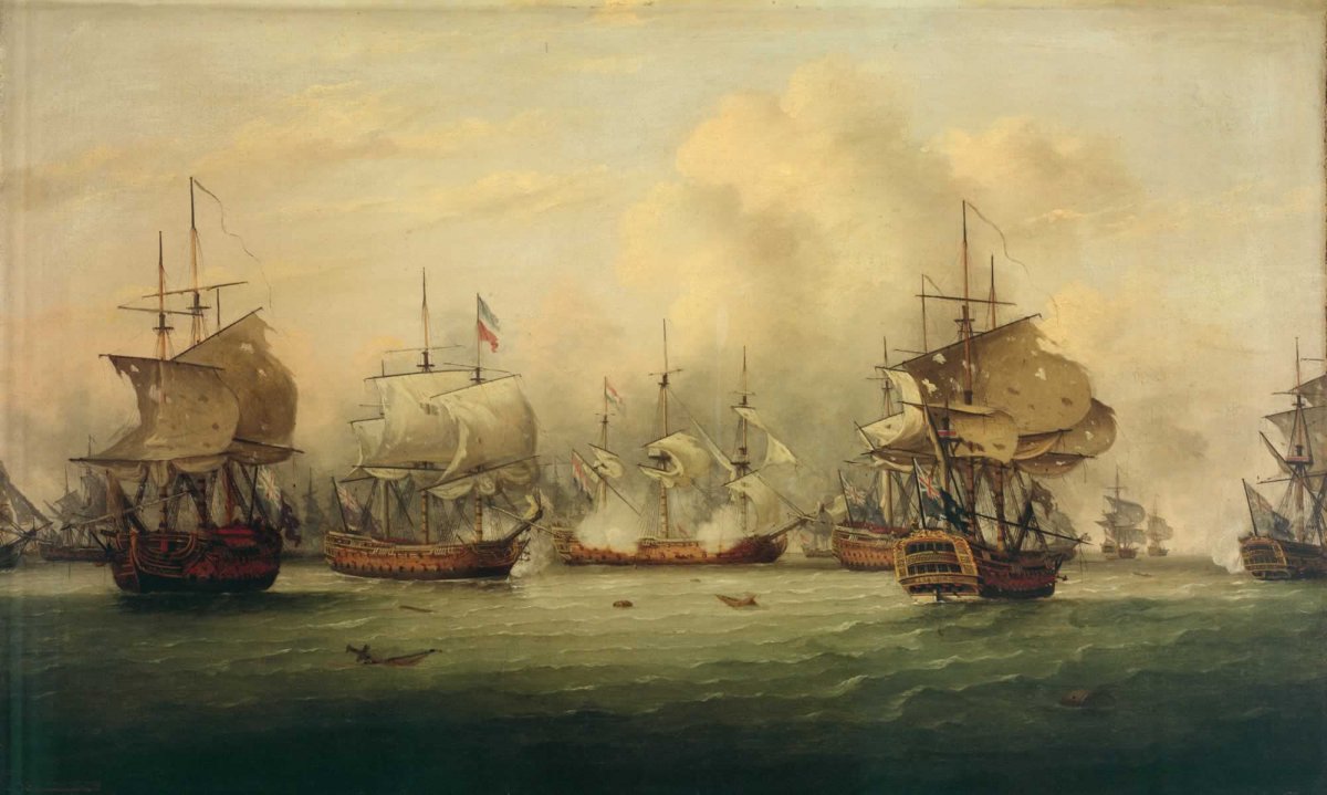 Battle Of Dogger Bank 1781 August 5 1781 Important Events On 