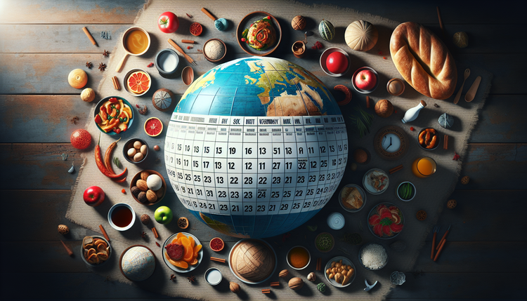 A Calendar You Can Taste: Iconic Holiday Foods by Date Worldwide