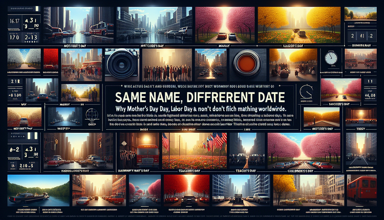 Same Name, Different Date: Why Mother's Day, Labor Day & More Don't Match Worldwide
